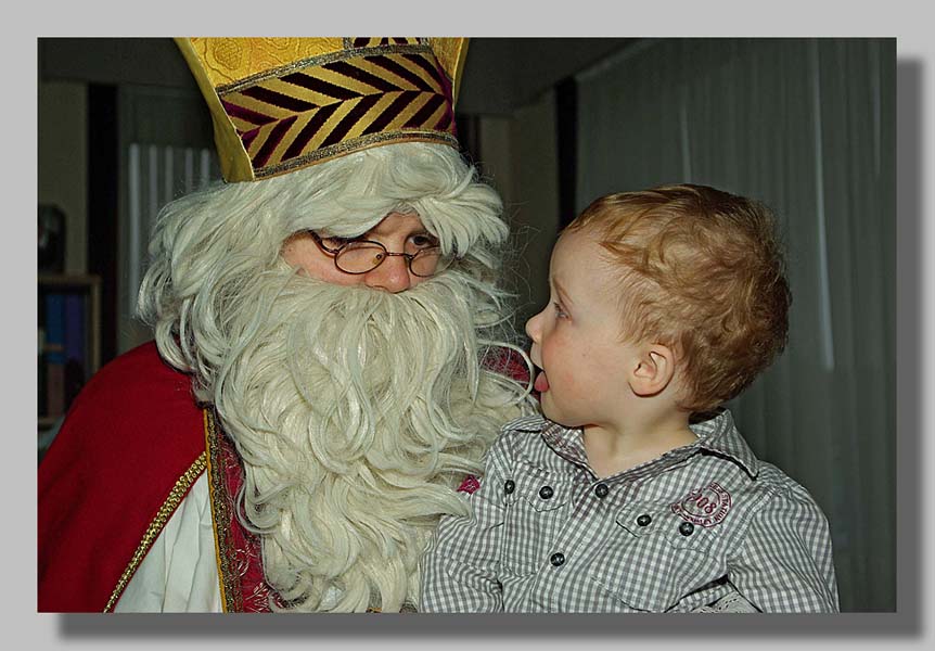 Briek bij Sinterklaas