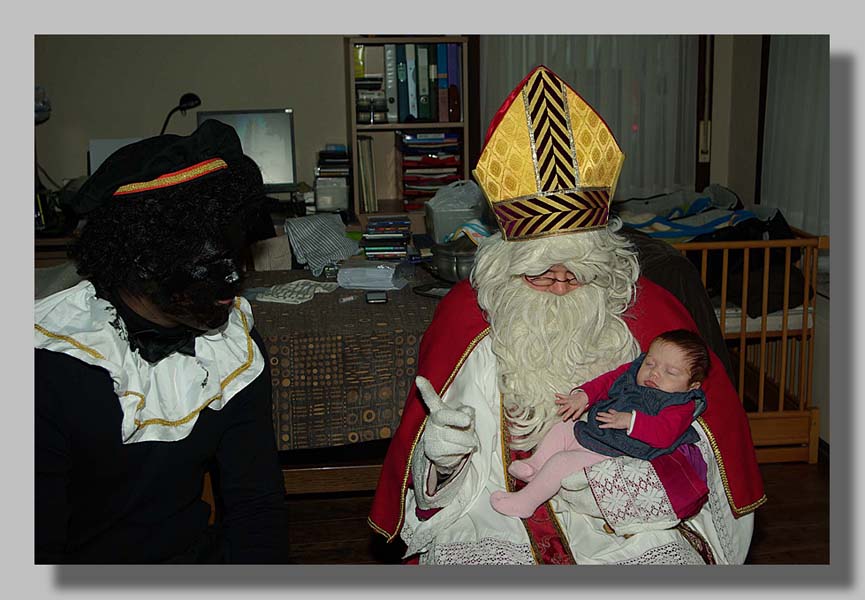 Aster en Nore en Sinterklaas