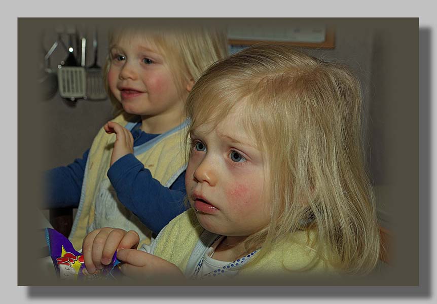 Aster en Nore Mattheeuws - foto Louis Moens