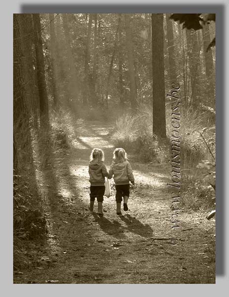 Aster en Nore Mattheeuws - foto Louis Moens