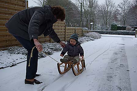 Louis Moens Ferre sneeuw