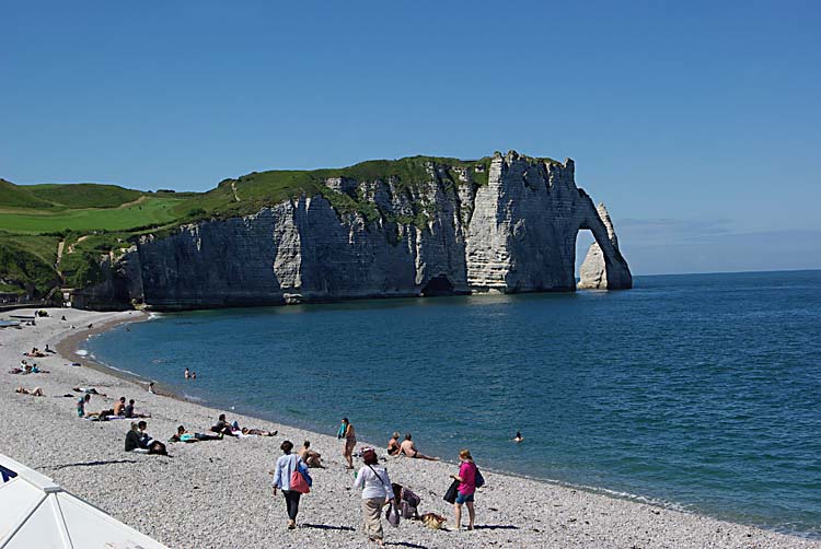 Etretat.  Foto Louis Moens