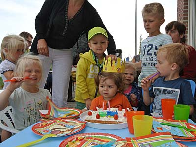 foto Louis Moens: Verjaardag Hanne