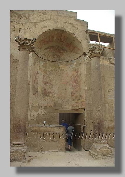 De tempel van Luxor. foto louis moens