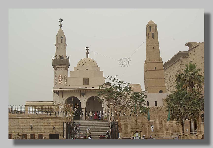 De tempel van Luxor. 